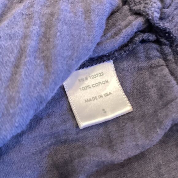 Xirena Ali Dress 100% Cotton Gauze Blue Navy Cami Tiered Dress with Pockets Sm - Picture 8 of 9